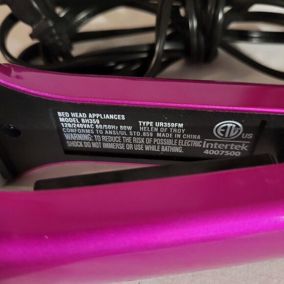 Bed Head Tigi waveaholic Adjustable Heat On/off Switch Tested - Picture 9 of 9
